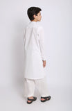 EMBR SCHIFFLI BOYS KURTA