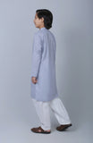 SCHIFFLI EMBROIDERD BOYS KURTA