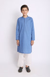 EMBR SCHIFFLI BOYS KURTA