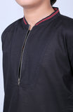 SUPERMAN LOGO W-ZIP PLACKET KURTA