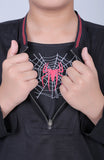 Spiderman Logo With Zip Placket