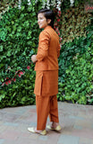 SCHIFFLI SLUB KHADDAR SUIT
