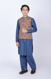 PRINTED BOYS WAISTCOAT