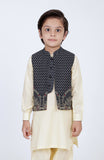 PRINTED WAISTCOAT 3PCS SUIT