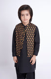 BLOCK PRINTED 3PCS INFANT SUIT