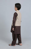 Embroiderd Waistcoat 3Pcs Suit