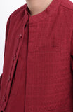 EMBROIDERED WAISTCOAT 3PCS IN