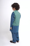 PRINTED WAISTCOAT 3PCS INFANT