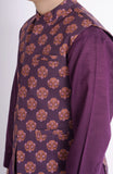 PRINTED WAISTCOAT 3PCS INFANT