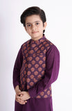 PRINTED WAISTCOAT 3PCS INFANT