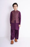 PRINTED WAISTCOAT 3PCS INFANT