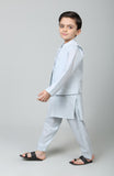 SELF PASTE PRINTED 3 PCS SUIT