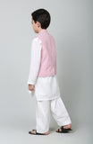 SEER SUCKR WAISTCOAT 3PCS SUIT