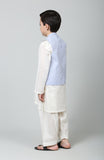 SEER SUCKR WAISTCOAT 3PCS SUIT