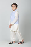SEER SUCKR WAISTCOAT 3PCS SUIT