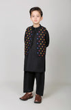 EMBROIDRD WAISTCOAT 3 PCS SUIT