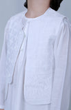 Screen Printed Waistcoat 3Pc Suit
