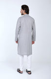 Self Jacquard Mens Kurta