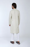 Self Jacquard Mens Kurta