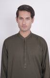 KHADDAR HIDEN PLACKET KURTA
