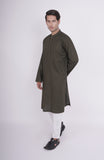 KHADDAR HIDEN PLACKET KURTA