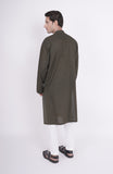 KHADDAR HIDEN PLACKET KURTA
