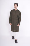 KHADDAR HIDEN PLACKET KURTA
