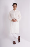 Embr  Schiffli Mens Kurta