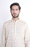 Schiffli Embroidered Boys Kurta