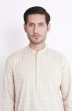 Schiffli Embr  Mens Kurta