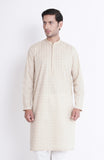 Schiffli Embr  Mens Kurta