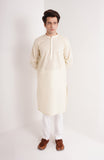 Embr Schiffli Mens Kurta