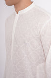 Embroidered Schiffli Men Kurta