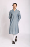 Mens Yarn Dyed Jacquard Kurta