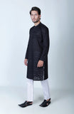 Schiffli Embroidered Men Kurta