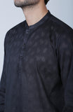 Schiffli Embroidered Men Kurta