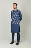 Embroidered Waistcoat Mens Suit
