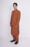 TWEED WOOL LONG LENGTH SHERWANI