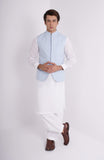Cotton Linen Mens Waistcoat