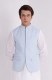 Cotton Linen Mens Waistcoat
