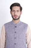 Yarn Dyed Khaddar Mens Waistcoat
