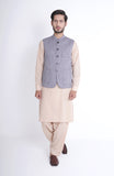 Yarn Dyed Khaddar Mens Waistcoat