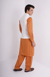Cotton Linen Mens Waistcoat