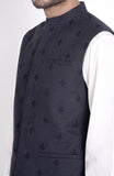 COTTON LINEN SCHIFFLI MENS WAI