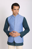 Yarn Dyed Mens Waistcoat