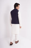 Cotton Linen Mens Waistcoat