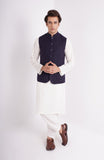 Cotton Linen Mens Waistcoat
