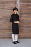 EMBROIDERED JACQUARD KURTA