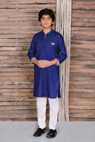 Self Jacquard Kurta