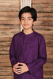 SELF JAQUARD KURTA
